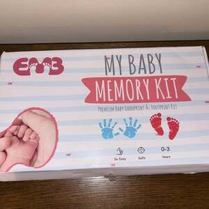 My Baby Memory Kit Handprint And Footprint Kit Deluxe Version